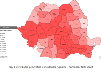 580 de cazuri noi de rujeolă, înregistrate în ultima săptămână