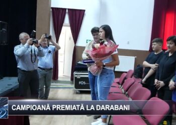 Campioană premiată la Darabani 30 septembrie 2024 TELE`M Botoșani