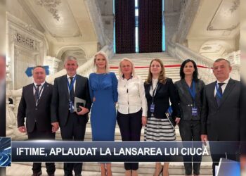 Iftime, aplaudat la lansarea lui Ciuca 16 septembrie 2024 TELEM Botosani