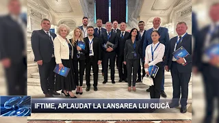 Iftime, aplaudat la lansarea lui Ciuca 16 septembrie 2024 TELEM Botosani