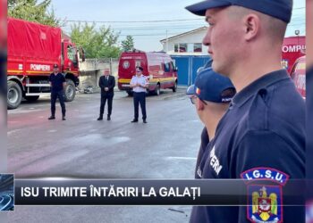 ISU trimite întăriri la Galați pentru sinistrați 26 septembrie 2024 TELE`M Botoșani