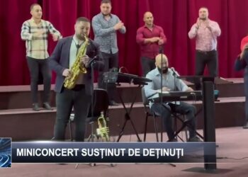 Miniconcert susținut de deținuți 30 septembrie 2024 TELE`M Botoșani