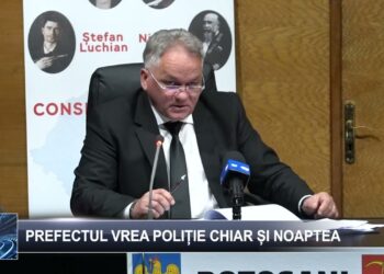 Prefectul vrea poliție chiar și noaptea 19 septembrie 2024 TELE`M Botoșani