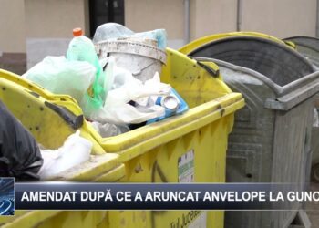 Amendat după ce a aruncat anvelope la gunoi 1 octombrie 2024 TELE`M Botoșani