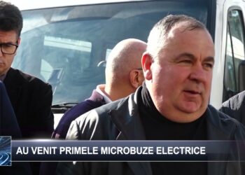 Au venit primele microbuze electrice  25 octombrie 2024 TELE`M Botoșani