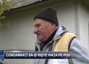 Condamnați să-și riște viața pe pod 30 octombrie 2024 TELE`M Botoșani