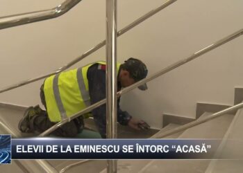 Elevii de la Eminescu se întorc „acasă” 18 octombrie 2024 TELE`M Botoșani