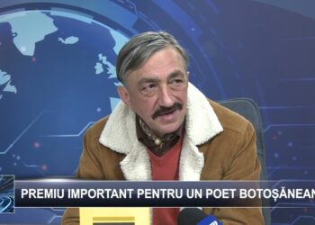 Premiu important pentru un poet botoșănean  11 octombrie 2024 TELE`M Botoșani
