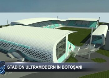 Stadion ultramodern 10 octombrie 2024 TELE`M Botoșani