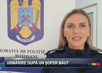 Urmărire după un șofer băut  7 octombrie 2024 TELE`M Botoșani