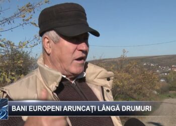 Bani europeni aruncați lângă drumuri  5 noiembrie 2024 TELE`M Botoșani