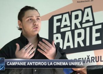 Campanie antidrog la Cinema Unirea  5 noiembrie 2024 TELE`M Botoșani