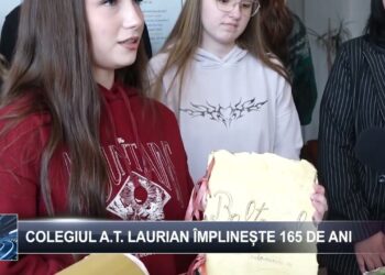 Colegiul A T  Laurian împlinește 165 de ani 8 noiembrie 2024 TELE`M Botoșani