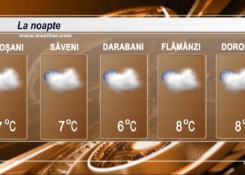 METEO 1 noiembrie 2024 TELE`M Botoșani