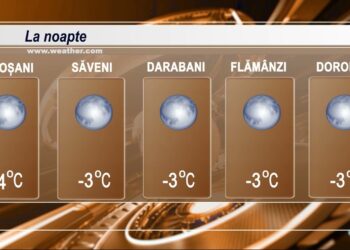 METEO 25 noiembrie 2024 TELE`M Botoșani