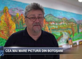 Cea mai mare pictură din Botoșani 6 decembrie 2024
