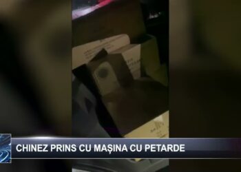 Chinez prins cu mașina cu petarde 11 decembrie 2024 TELE`M Botoșani