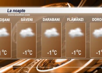 METEO 3 decembrie 2024 TELE`M Botoșani