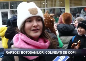 Rapsozii, colindați de copii 6 decembrie 2024 TELE`M Botoșani