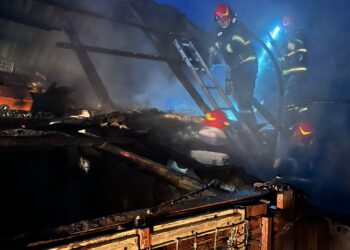Incendiu devastator: Un bărbat și-a pierdut viața