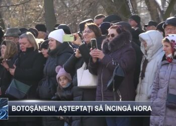 Botoșănenii, așteptați să încingă hora 23 ianuarie 2025 TELE`M Botoșani