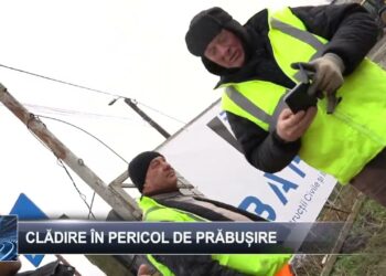 Clădire în pericol de prăbușire 27 ianuarie 2025 TELE`M Botoșani