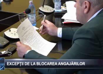 Excepții de la blocarea angajărilor 17 ianuarie 2025 TELE`M Botoșani