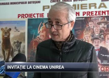 Invitație la Cinema Unirea 17 ianuarie 2025 TELE`M Botoșani