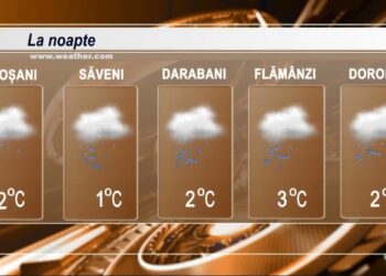 Meteo 24 ianuarie 2025 TELE`M Botoșani