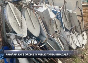 Primăria face ordine în publicitatea stradală 24 ianuarie 2025 TELE`M Botoșani