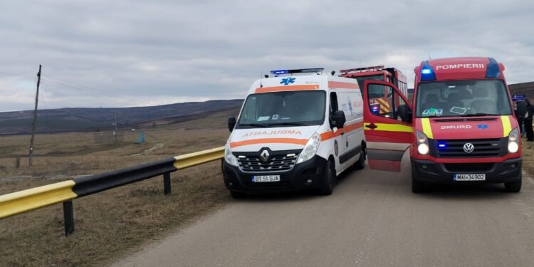 Accident grav pe câmpul din Hulub: Un bărbat de 62 de ani a suferit arsuri severe