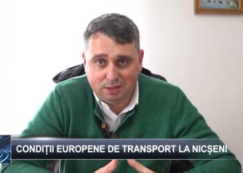 Condiții europene de transport la Nicșeni 7 februarie 2025 TELEM Botoșani