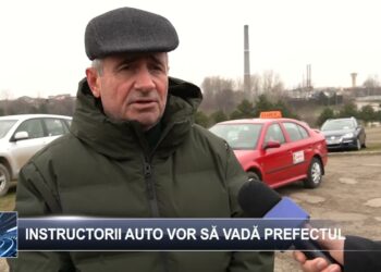 Instructorii auto vor să vadă prefectul 4 februarie 2025 TELE`M Botoșani