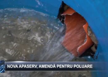 Nova ApaServ, amendă pentru poluare 5 februarie 2025 TELE`M Botoșani