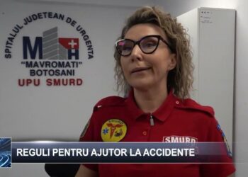 Reguli pentru ajutor la accidente 4 februarie 2025 TELE`M Botoșani