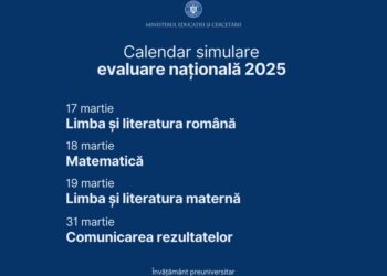 Urmează simularea Evaluării Naționale pentru absolvenții clasei a VIII-a
