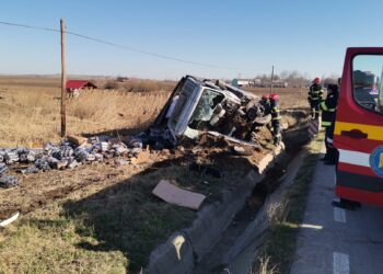 Accident rutier la Vorona: Un bărbat de 55 de ani a fost rănit