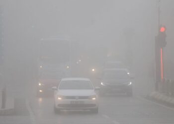 Cod galben de ceață până la ora 11:00 în mai multe localități