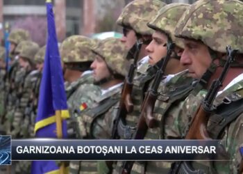 Garnizoana Botoșani la ceas aniversar 27 martie 2025 TELE`M