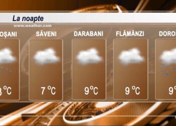 METEO 26 martie 2025 TELE`M Botoșani