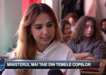 Ministerul mai taie din temele copiilor 18 martie 2025 TELE`M Botoșani