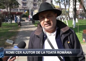 Romii cer ajutor de la toată lumea  24 martie 2025 TELE`M Botoșani