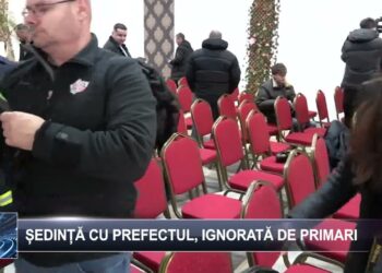 Ședință cu prefectul, ignorată de primari 3 martie 2025 TELE`M Botoșani