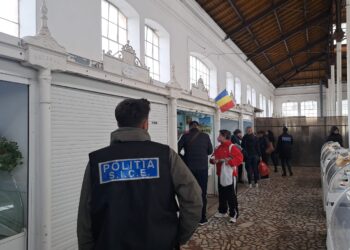 Acțiune amplă în Piața Centrală din Botoșani