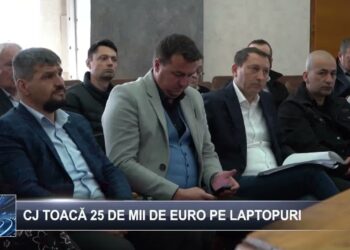 CJ toacă 25 000 de euro pe laptopuri  1 aprilie 2025 TELE`M Botoșani