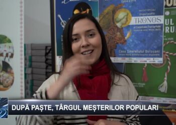 După Paște, Târgul Meșterilor Populari TELE`M Botoșani 15 aprilie 2025