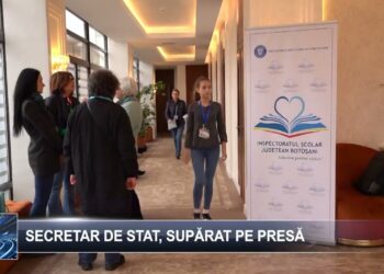 Secretar de stat, supărat pe presă 16 aprilie 2025 TELE`M Botoșani