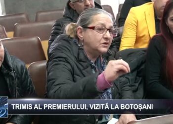Trimis al premierului, vizită la Botoșani 10 aprilie 2025 TELE`M Botoșani