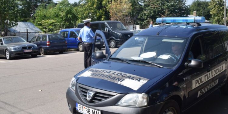 60 de sancțiuni aplicate de Poliția Locală Botoșani în perioada 1-4 mai 2025. Amenzi de peste 6.000 de lei