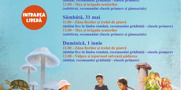 1 Iunie 2025, sărbătorită prin film: KINOdiseea ALTFEL aduce bucuria cinematografiei pentru cei mici